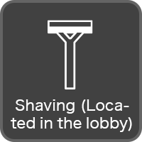 Shaving (Located in the lobby)