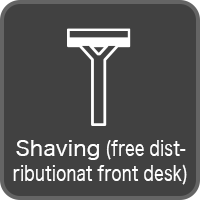 Shaving (Located in the lobby)